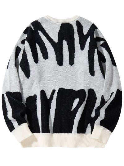 Manfinity EMRG Men Graphic Pattern Sweater