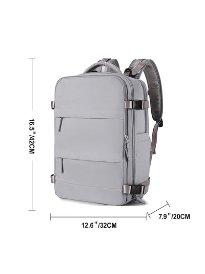 Travel Backpack For Men, Carry On Hand Bag, Water Resistant Business Medium Daypack School Backpack Back To School Laptop Backpack Large Backpack Casual Backpack Commute Lightweight