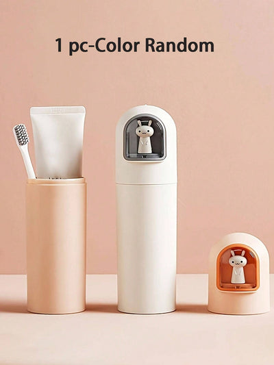Carry Your Toothbrush Around Safely And Hygienically With This Pink Portable Toothbrush Holder Case!