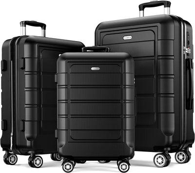 showkoo luggage sets expandable pcabs