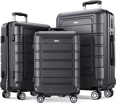 showkoo luggage sets expandable pcabs