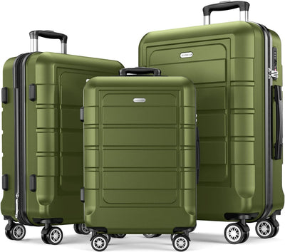 showkoo luggage sets expandable pcabs