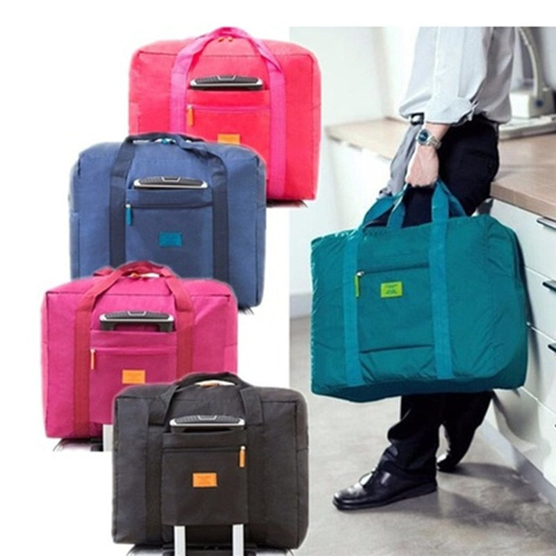 Portable Travel Bags Folding Unisex Large Capacity Bag Women Capacity