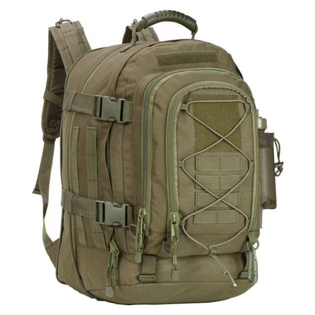 60L Men Military Tactical Backpack Molle Army Hiking Climbing Bag Outdoor